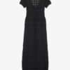Rochie lungă din tricot ajurat Aurore Rochie lungă din tricot ajurat Aurore