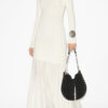 Rochie lungă din tricot fin creponat Gisole Rochie lungă din tricot fin creponat Gisole