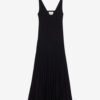 Rochie lungă din tricot plisat Velma Rochie lungă din tricot plisat Velma