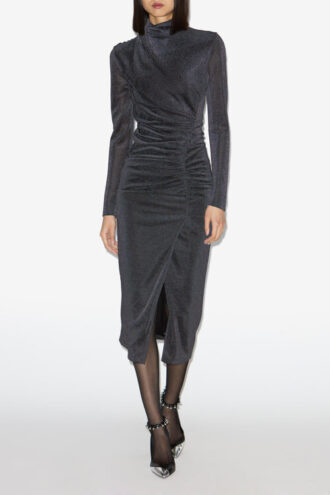 Rochie lungă Jenisa din lurex