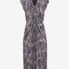 Rochie midi cu imprimeu și pliuri Lyndsay Rochie midi cu imprimeu și pliuri Lyndsay