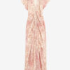 Rochie midi din catifea Lyndsay Burnout Rochie midi din catifea Lyndsay Burnout
