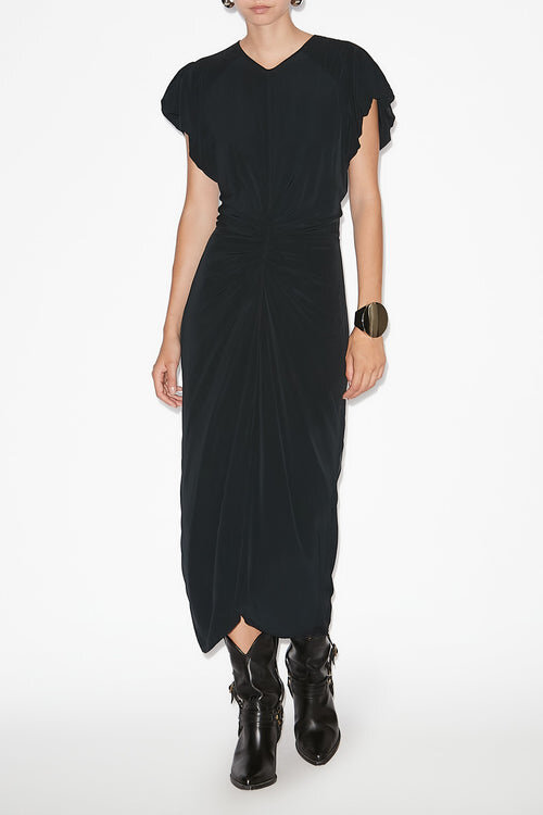 Rochie midi Terena în culori uni Rochie midi Terena în culori uni
