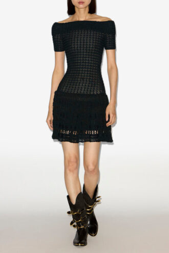 Rochie scurtă croșetată Charlotte