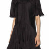 Rochie scurtă din bumbac cu volane Celyana Rochie scurtă din bumbac cu volane Celyana