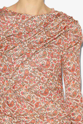 Rochie scurtă din jersey drapat Denise