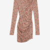 Rochie scurtă din jersey drapat Denise Rochie scurtă din jersey drapat Denise