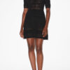 Rochie scurtă din tricot ajurat Abril Rochie scurtă din tricot ajurat Abril