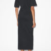 Rochie tricou midi din bumbac, în culori uni, Lexia Rochie tricou midi din bumbac, în culori uni, Lexia
