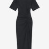 Rochie tricou midi din bumbac, în culori uni, Lexia Rochie tricou midi din bumbac, în culori uni, Lexia