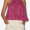 Top din bumbac cu drapaj Carlee Top din bumbac cu drapaj Carlee