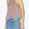 Top din bumbac cu drapaj Carlee Top din bumbac cu drapaj Carlee
