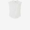 Tricou asimetric cu mâneci scurte Nayda Tricou asimetric cu mâneci scurte Nayda