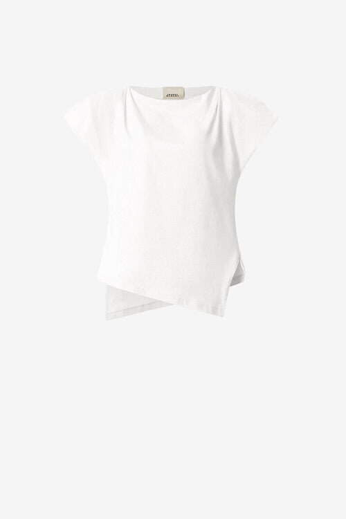 Tricou asimetric cu mâneci scurte Sebani Tricou asimetric cu mâneci scurte Sebani