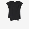 Tricou asimetric cu mâneci scurte Sebani