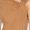 Tricou asimetric din bumbac Nayda Tricou asimetric din bumbac Nayda