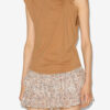 Tricou asimetric din bumbac Nayda Tricou asimetric din bumbac Nayda