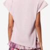 Tricou asimetric din bumbac Sebani Tricou asimetric din bumbac Sebani