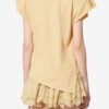 Tricou asimetric din bumbac Sebani