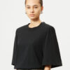 Tricou Ben din bumbac cu umeri căptușiți Tricou Ben din bumbac cu umeri căptușiți