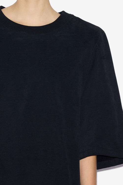 Tricou Ben din bumbac cu umeri căptușiți Tricou Ben din bumbac cu umeri căptușiți