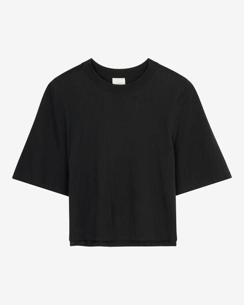 Tricou Ben din bumbac cu umeri căptușiți Tricou Ben din bumbac cu umeri căptușiți