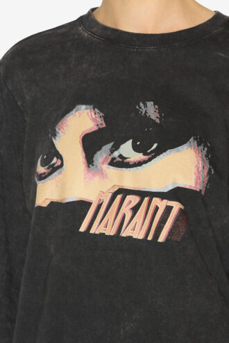 Tricou cu mâneci lungi și imprimeu Martine