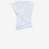 Tricou cu mâneci scurte drapat Maisan Tricou cu mâneci scurte drapat Maisan