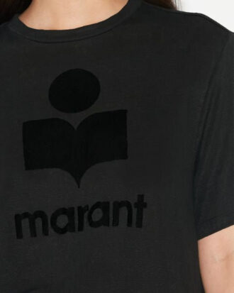 Tricou cu mâneci scurte și logo Zewel