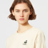 Tricou din bumbac Aby cu logo Tricou din bumbac Aby cu logo