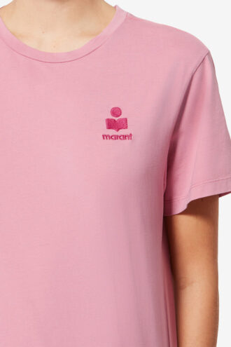 Tricou din bumbac cu mâneci scurte Aby