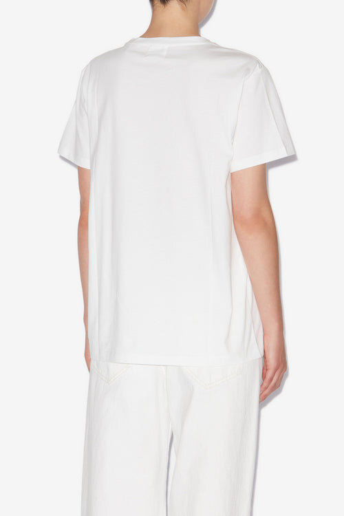 Tricou din bumbac cu mâneci scurte și logo Aby Tricou din bumbac cu mâneci scurte și logo Aby