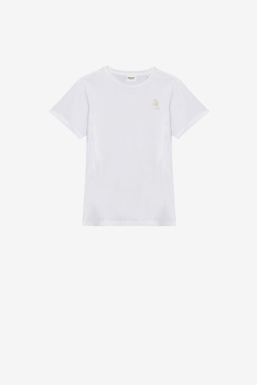 Tricou din bumbac cu mâneci scurte și logo Aby Tricou din bumbac cu mâneci scurte și logo Aby