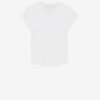 Tricou din bumbac cu mâneci scurte și nervuri Taomi Tricou din bumbac cu mâneci scurte și nervuri Taomi