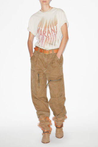 Tricou din bumbac Zoeline cu logo