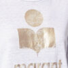 Tricou din in de culoare simplă cu logo Zewel Tricou din in de culoare simplă cu logo Zewel