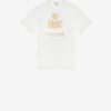Tricou din in de culoare simplă cu logo Zewel Tricou din in de culoare simplă cu logo Zewel