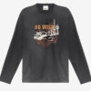 Tricou din in imprimat Leiloha