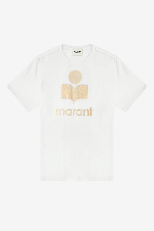 Tricou din in Koldi cu logo Tricou din in Koldi cu logo