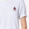 Tricou din in Koldia cu logo Tricou din in Koldia cu logo