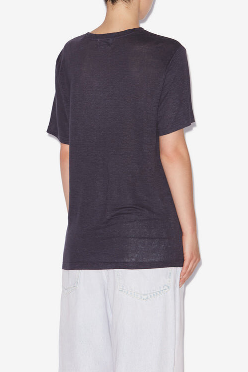 Tricou din in Zewel cu logo Tricou din in Zewel cu logo