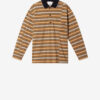 Tricou polo cu mâneci lungi din bumbac piqué cu dungi Sorel