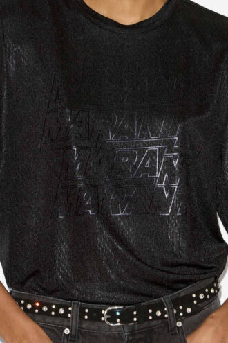 Tricou scurt din jersey Freya cu logo-uri