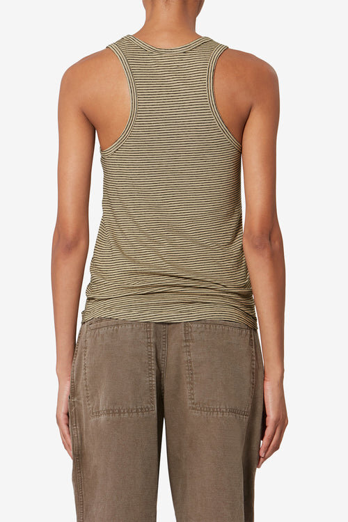 Tricou Thea din bumbac și in cu dungi Tricou Thea din bumbac și in cu dungi