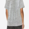 Tricou Zoeline din jersey metalizat cu logo-uri Tricou Zoeline din jersey metalizat cu logo-uri