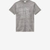 Tricou Zoeline din jersey metalizat cu logo-uri Tricou Zoeline din jersey metalizat cu logo-uri