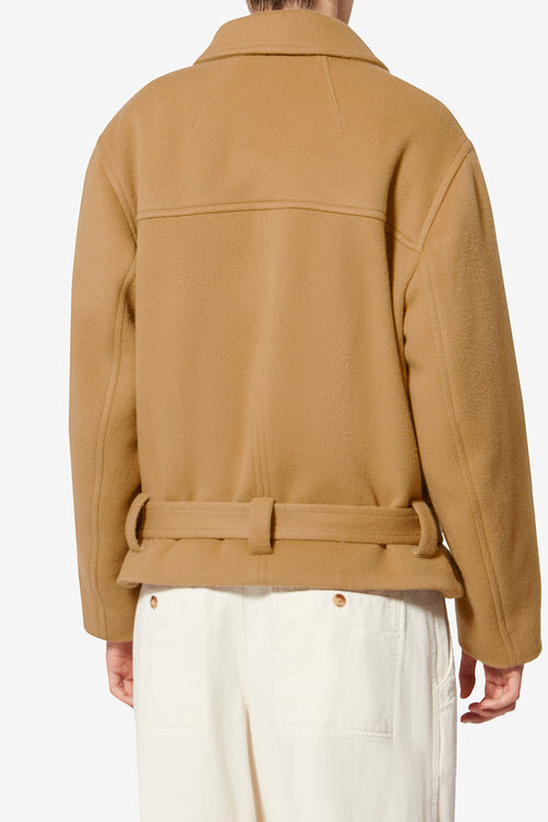 Warna Palton scurt din lână virgină și cașmir pentru bărbați Warna Palton scurt din lână virgină și cașmir pentru bărbați